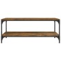 Mesa de centro madera contrachapada roble ahumado 80x50x40 cm en Mesas de centro | Comprar online en Foru.es