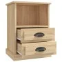 Mesitas de noche 2 unidades color roble Sonoma 43x36x60 cm de vidaXL, Mesitas de noche - Ref: Foro24-816335, Precio: 92,52 €,...