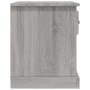 Mesita de noche madera contrachapada gris Sonoma 39x39x47,5 cm de vidaXL, Mesitas de noche - Ref: Foro24-816140, Precio: 39,8...