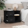 Mesita de noche negra 60x35,5x45 cm de vidaXL, Mesitas de noche - Ref: Foro24-816369, Precio: 56,02 €, Descuento: %