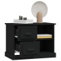 Mesita de noche negra 60x35,5x45 cm de vidaXL, Mesitas de noche - Ref: Foro24-816369, Precio: 56,02 €, Descuento: %