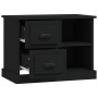 Mesita de noche negra 60x35,5x45 cm de vidaXL, Mesitas de noche - Ref: Foro24-816369, Precio: 56,02 €, Descuento: %