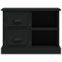 Mesita de noche negra 60x35,5x45 cm de vidaXL, Mesitas de noche - Ref: Foro24-816369, Precio: 56,02 €, Descuento: %
