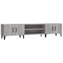 Mueble para TV madera contrachapada gris Sonoma 180x31,5x40 cm de vidaXL, Muebles TV - Ref: Foro24-816270, Precio: 99,83 €, D...