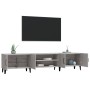 Mueble para TV madera contrachapada gris Sonoma 180x31,5x40 cm de vidaXL, Muebles TV - Ref: Foro24-816270, Precio: 99,83 €, D...