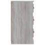 Aparador de madera contrachapada gris Sonoma 70x35,5x67,5 cm de vidaXL, Aparadores - Ref: Foro24-816230, Precio: 96,88 €, Des...