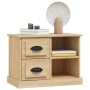 Mesita de noche color roble Sonoma 60x35,5x45 cm de vidaXL, Mesitas de noche - Ref: Foro24-816371, Precio: 50,09 €, Descuento: %