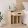 Mesitas de noche 2 unidades color roble Sonoma 43x36x50 cm de vidaXL, Mesitas de noche - Ref: Foro24-816351, Precio: 65,38 €,...