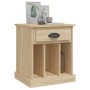 Mesitas de noche 2 unidades color roble Sonoma 43x36x50 cm de vidaXL, Mesitas de noche - Ref: Foro24-816351, Precio: 65,38 €,...