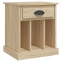 Mesitas de noche 2 unidades color roble Sonoma 43x36x50 cm de vidaXL, Mesitas de noche - Ref: Foro24-816351, Precio: 65,38 €,...