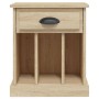 Mesitas de noche 2 unidades color roble Sonoma 43x36x50 cm de vidaXL, Mesitas de noche - Ref: Foro24-816351, Precio: 65,38 €,...