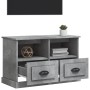 Mueble para TV madera contrachapada gris hormigón 80x35x50 cm de vidaXL, Muebles TV - Ref: Foro24-816284, Precio: 53,68 €, De...