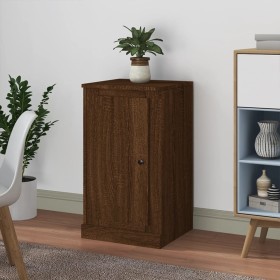Aparador madera contrachapada marrón roble 37,5x35,5x67,5 cm de vidaXL, Aparadores - Ref: Foro24-816214, Precio: 47,42 €, Des...