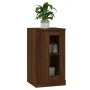Aparador madera contrachapada marrón roble 37,5x35,5x67,5 cm de vidaXL, Aparadores - Ref: Foro24-816214, Precio: 46,81 €, Des...