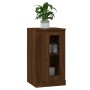 Aparador madera contrachapada marrón roble 37,5x35,5x67,5 cm de vidaXL, Aparadores - Ref: Foro24-816214, Precio: 47,42 €, Des...