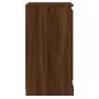 Aparador madera contrachapada marrón roble 37,5x35,5x67,5 cm de vidaXL, Aparadores - Ref: Foro24-816214, Precio: 46,81 €, Des...