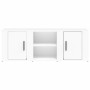 Mueble para TV madera contrachapada blanco 100x31,5x35 cm en Muebles TV | Comprar online en Foru.es