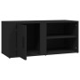 Muebles para TV 2 uds madera contrachapada negro 80x31,5x36 cm en Muebles TV | Comprar online en Foru.es