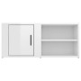 Muebles para TV 2 uds madera blanco brillo 80x31,5x36 cm en Muebles TV | Comprar online en Foru.es