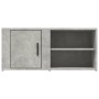 Mueble TV 2 uds madera contrachapada gris hormigón 80x31,5x36cm en Muebles TV | Comprar online en Foru.es