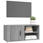 Mueble TV 2 uds madera contrachapada gris Sonoma 80x31,5x36 cm en Muebles TV | Comprar online en Foru.es