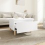 Mesas auxiliares 2 uds madera contrachapada blanco 50x46x35 cm en Mesas auxiliares | Comprar online en Foru.es