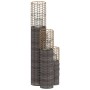 Candeleros 3 unidades mimbre gris de vidaXL, Candelabros - Ref: Foro24-364360, Precio: 96,01 €, Descuento: %