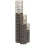 Candeleros 3 unidades mimbre gris de vidaXL, Candelabros - Ref: Foro24-364360, Precio: 75,79 €, Descuento: %