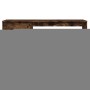 Escritorio y cajón madera contrachapada roble humo 115x50x75 cm de vidaXL, Escritorios - Ref: Foro24-816477, Precio: 89,09 €,...