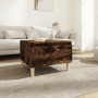 Mesa auxiliar madera contrachapada roble ahumado 50x46x35 cm en Mesas auxiliares | Comprar online en Foru.es