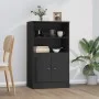 Aparador de madera contrachapada negro 60x35,5x103,5 cm de vidaXL, Aparadores - Ref: Foro24-816313, Precio: 83,26 €, Descuent...