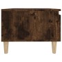 Mesas auxiliares 2 uds contrachapada roble ahumado 50x46x35 cm en Mesas auxiliares | Comprar online en Foru.es