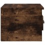 Mesita de noche de pared 2 uds color roble ahumado 41,5x36x28cm de vidaXL, Mesitas de noche - Ref: Foro24-816387, Precio: 54,...