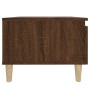 Mesa auxiliar madera contrachapada roble marrón 50x46x35 cm en Mesas auxiliares | Comprar online en Foru.es