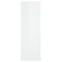 Aparador de madera contrachapada blanco brillo 60x35,5x103,5 cm de vidaXL, Aparadores - Ref: Foro24-816314, Precio: 89,72 €, ...