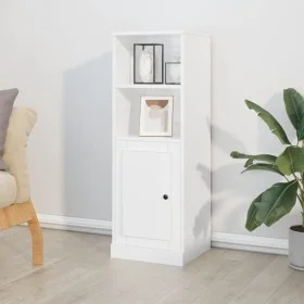 Aparador madera contrachapada blanco brillo 36x35,5x103,5 cm de vidaXL, Aparadores - Ref: Foro24-816322, Precio: 64,05 €, Des...