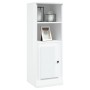 Aparador madera contrachapada blanco brillo 36x35,5x103,5 cm de vidaXL, Aparadores - Ref: Foro24-816322, Precio: 64,78 €, Des...