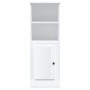 Aparador madera contrachapada blanco brillo 36x35,5x103,5 cm de vidaXL, Aparadores - Ref: Foro24-816322, Precio: 64,78 €, Des...