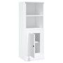 Aparador madera contrachapada blanco brillo 36x35,5x103,5 cm de vidaXL, Aparadores - Ref: Foro24-816322, Precio: 64,78 €, Des...
