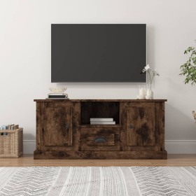Mueble para TV madera contrachapada roble ahumado 100x35,5x45cm de vidaXL, Muebles TV - Ref: Foro24-816461, Precio: 72,72 €, ...