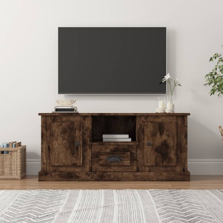 Mueble para TV madera contrachapada roble ahumado 100x35,5x45cm de vidaXL, Muebles TV - Ref: Foro24-816461, Precio: 72,72 €, ...