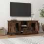Mueble para TV madera contrachapada roble ahumado 100x35,5x45cm de vidaXL, Muebles TV - Ref: Foro24-816461, Precio: 72,72 €, ...
