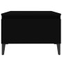 Mesas auxiliares 2 uds madera contrachapada negro 50x46x35 cm en Mesas auxiliares | Comprar online en Foru.es