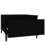 Mesas auxiliares 2 uds madera contrachapada negro 50x46x35 cm en Mesas auxiliares | Comprar online en Foru.es
