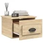 Mesita de noche de pared 2 uds color roble Sonoma 41,5x36x28 cm de vidaXL, Mesitas de noche - Ref: Foro24-816383, Precio: 53,...