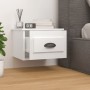 Mesitas de noche de pared 2 uds blanco brillante 41,5x36x28 cm de vidaXL, Mesitas de noche - Ref: Foro24-816381, Precio: 59,1...