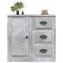 Aparador de madera contrachapada gris hormigón 70x35,5x67,5 cm de vidaXL, Aparadores - Ref: Foro24-816196, Precio: 106,25 €, ...