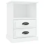 Mesitas de noche 2 unidades blancas 43x36x60 cm de vidaXL, Mesitas de noche - Ref: Foro24-816329, Precio: 95,74 €, Descuento: %