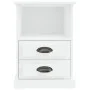 Mesitas de noche 2 unidades blancas 43x36x60 cm de vidaXL, Mesitas de noche - Ref: Foro24-816329, Precio: 95,74 €, Descuento: %