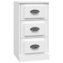 Aparador de madera contrachapada blanco 36x35,5x67,5 cm de vidaXL, Aparadores - Ref: Foro24-816216, Precio: 54,01 €, Descuent...